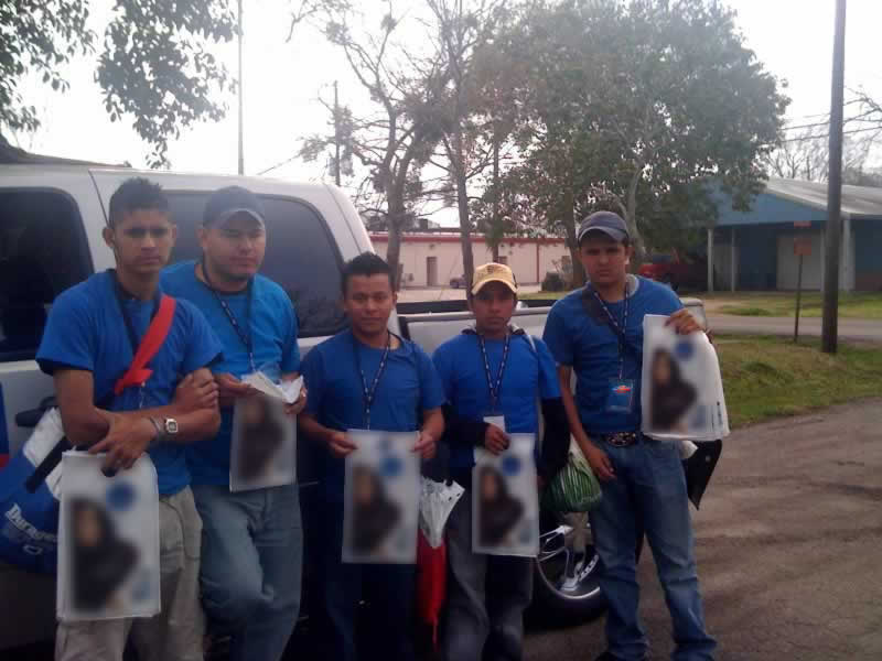 Sample & coupons distribution